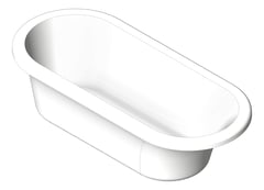 3D Shaded Image of Bath Inset Seima Limni 135