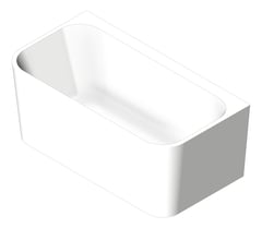 3D Shaded Image of Bath WallFaced Seima Plati 130 1500