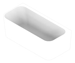 3D Documentation Image of Bath WallFaced Seima Plati 130 1700