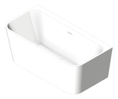 3D Shaded Image of Bath WallFaced Seima Plati 135 1500