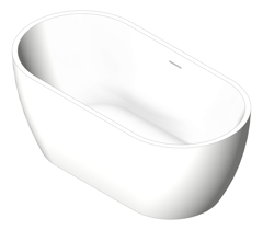 3D Shaded Image of Bath Freestanding Seima Arko 122 1500