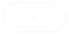 Plan Image of Bath Freestanding Seima Arko 122 1500