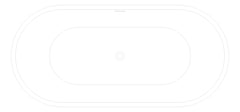 Plan Image of Bath Freestanding Seima Arko 122 1700