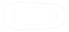 Plan Image of Bath Freestanding Seima Arko 125