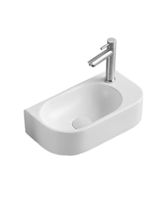 arko-485-white-matte.jpg Image of Basin WallHung Seima Arko Rectangle Mini