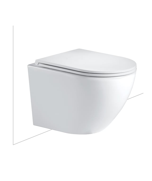 arko-wh-flat-seat.jpg Image of ToiletPan WallHung Seima Arko