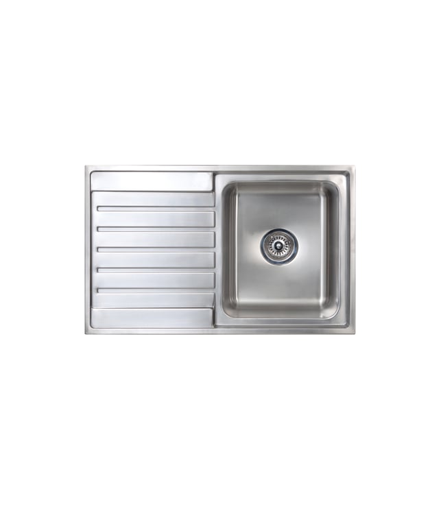kubic-100-191636.jpg Image of Sink Kitchen Seima Kubic Drainer Left