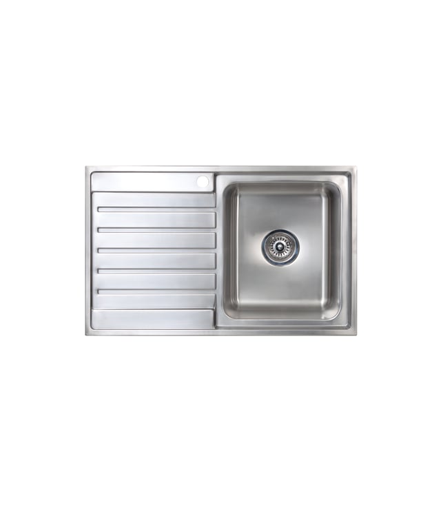 kubic-100-191637.jpg Image of Sink Kitchen Seima Kubic Drainer Left