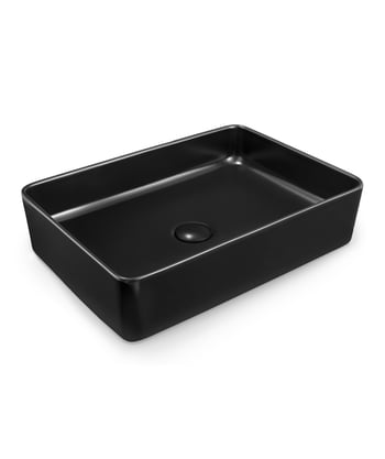 plati-030-black.jpg Image of Basin AboveCounter Seima Plati Rectangle
