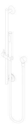 3D Documentation Image of Shower Rail Seima Enna