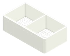 3D Presentation Image of Sink Kitchen Seima Cleo DoubleBowl 835