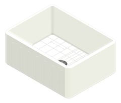 3D Presentation Image of Sink Kitchen Seima Cleo Fluted 610