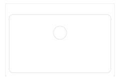 Plan Image of Sink Kitchen Seima Kubic 70Litres