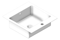 3D Shaded Image of Sink Kitchen Seima Kubic Care