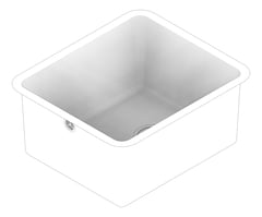 3D Documentation Image of Sink Kitchen Seima Kubic Rectangle