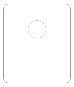 Plan Image of Sink Kitchen Seima Kubic Rectangle