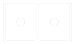Plan Image of Sink Kitchen Seima Leto DoubleBowl