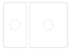 Plan Image of Sink Kitchen Seima Leto OneAndHalf