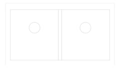 Plan Image of Sink Kitchen Seima Oros ApronFront DoubleBowl