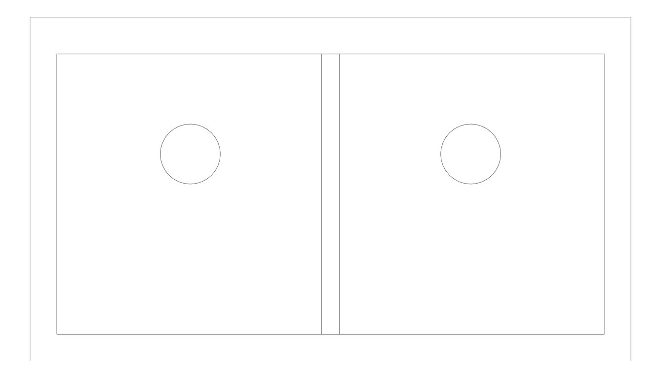 Plan Image of Sink Kitchen Seima Oros ApronFront DoubleBowl