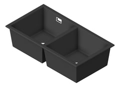 3D Shaded Image of Sink Kitchen Seima Oros DoubleBowl