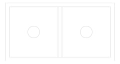 Plan Image of Sink Kitchen Seima Oros DoubleBowl