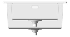 Left Image of Sink Kitchen Seima Oros OneAndThreeFourthBowl Drainer Left