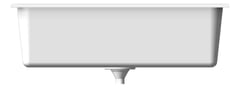 Front Image of Sink Kitchen Seima Oros Rectangle Large