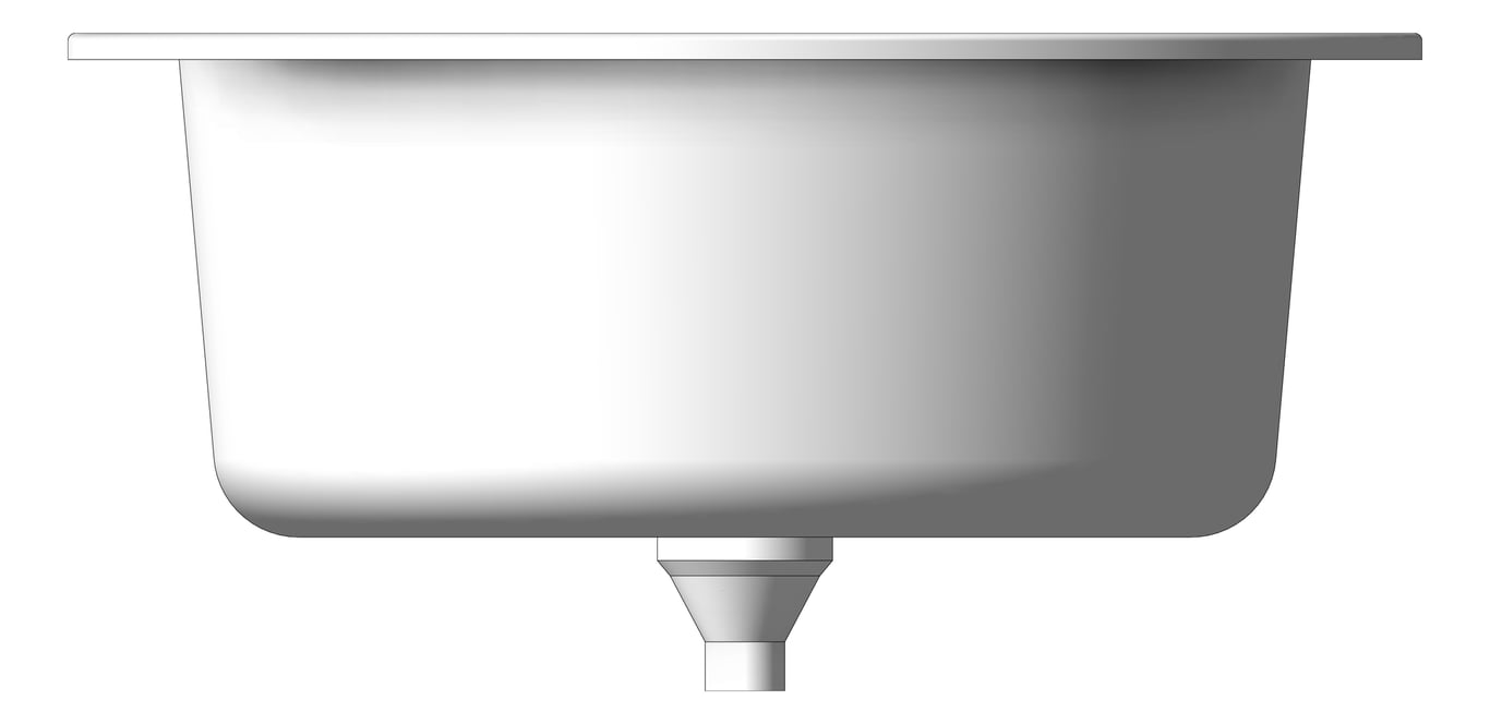 Front Image of Sink Kitchen Seima Oros Round