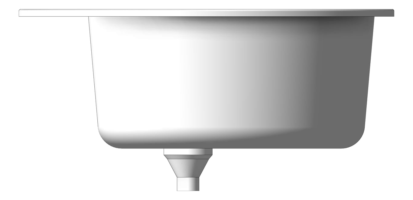 Left Image of Sink Kitchen Seima Oros Round
