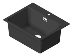 3D Shaded Image of Sink Kitchen Seima Oros TapLanding