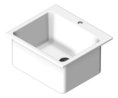 3D Shaded Image of Sink Laundry Seima Eva