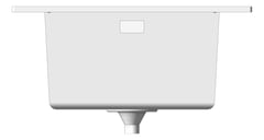 Left Image of Sink Laundry Seima Oros DoubleBowl Drainer Left