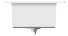 Left Image of Sink Laundry Seima Oros DoubleBowl Drainer Right