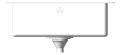 Left Image of Sink Kitchen Seima Kubic Care
