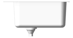 Left Image of Sink Kitchen Seima Kubic Double TapLanding