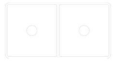 Plan Image of Sink Kitchen Seima Odessa ApronFront DoubleBowl