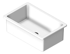 3D Shaded Image of Sink Kitchen Seima Odessa Rectangle Large