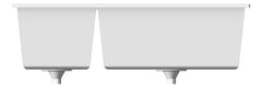 Front Image of Sink Kitchen Seima Oros OneAndHalfBowl