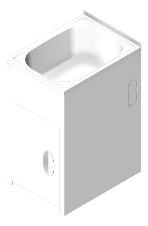 Sink Laundry Seima Tilos 470 Cabinet 45L