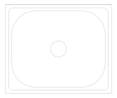 Plan Image of Sink Laundry Seima Tilos 600 Cabinet 45L