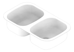 3D Documentation Image of Sink Undermount Seima Acero 754