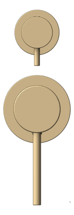 Front Image of Mixer Diverter Seima Anson SeparatePlates