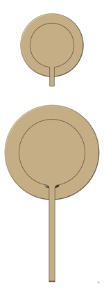 Front Image of Mixer Diverter Seima Edge SeparatePlates