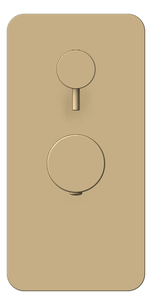 Front Image of Mixer Diverter Seima Enna
