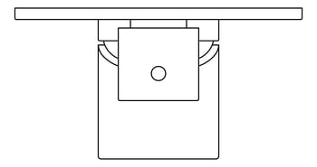 Plan Image of Mixer Diverter Seima Enna