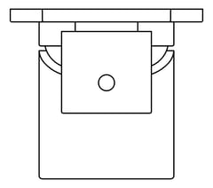 Plan Image of Mixer Diverter Seima Enna SeparatePlates