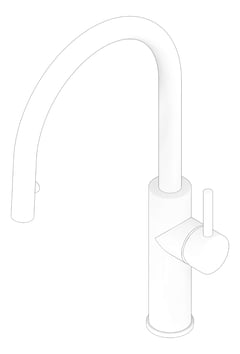 3D Documentation Image of Mixer Sink Seima Anson PullOut
