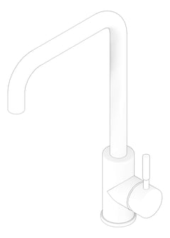 3D Documentation Image of Mixer Sink Seima Anson Squareline