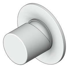 3D Shaded Image of Mixer Wall Seima Enna